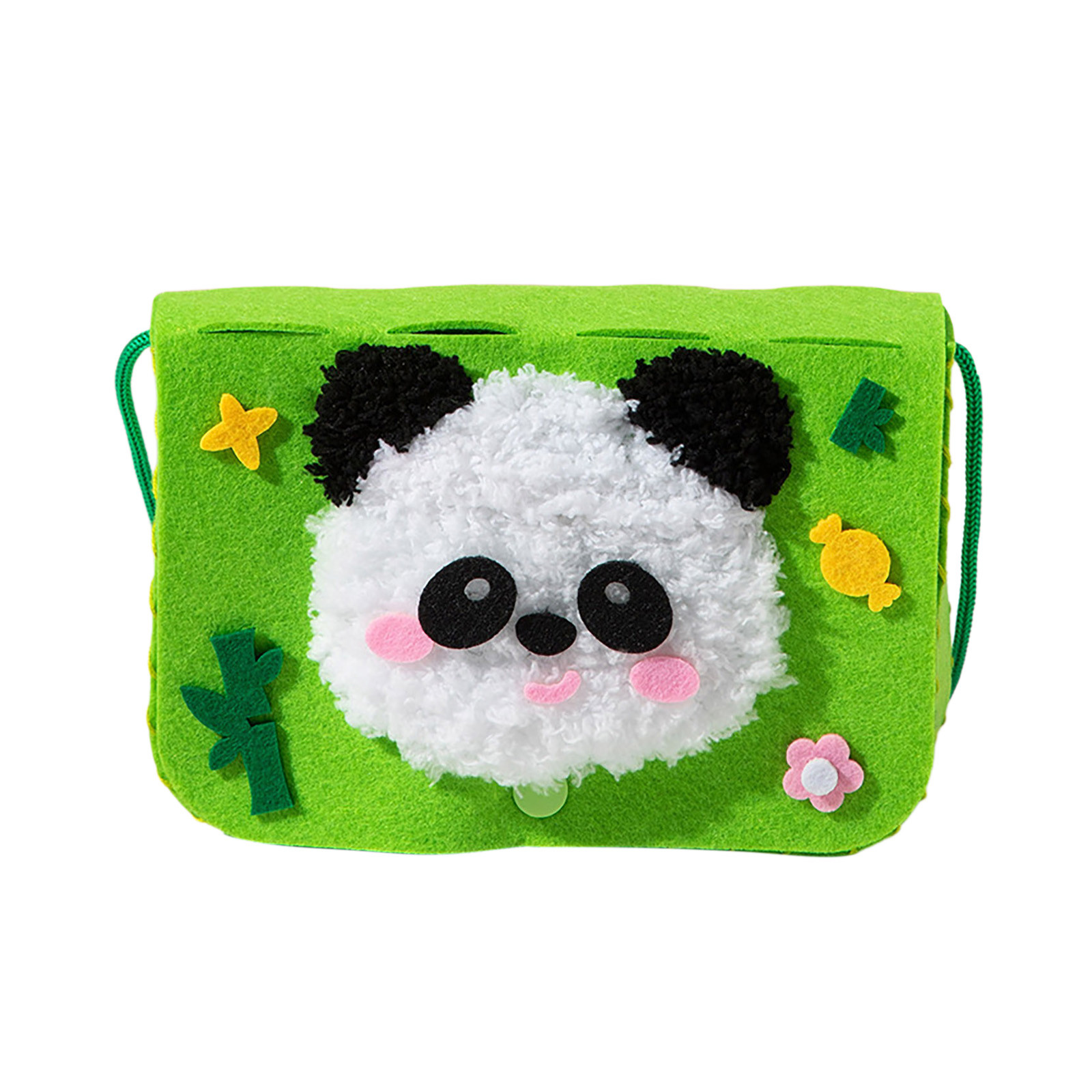 thumbnail image 2 of DIY Bordado Muñeca Set Caricatura Animal Costura Artesanía Kit Bolso Material Pack Obtener Un lindo bolso hecho a mano, 2 of 2
